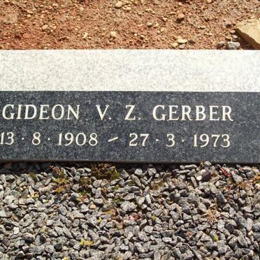 GERBER Gideon V.Z. 1908-1973