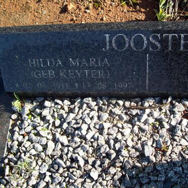 JOOSTE Hilda Maria nee KEYTER 1911-1997