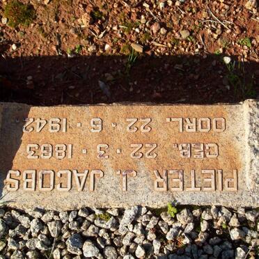 JACOBS Pieter J. 1863-1942