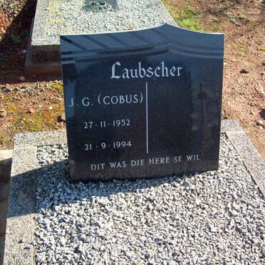 LAUBSCHER J.G. 1952-1994