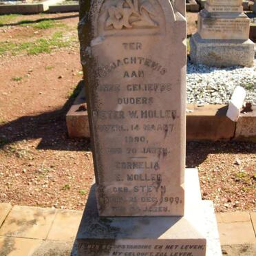 MOLLER Pieter W. -1890 &amp; Cornelia STEYN -1909