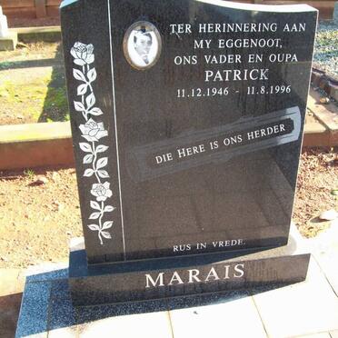 MARAIS Patrick 1946-1996