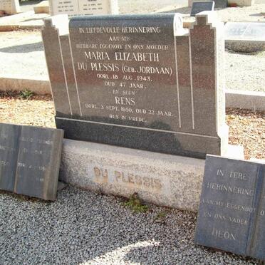 PLESSIS, du :: JORDAAN