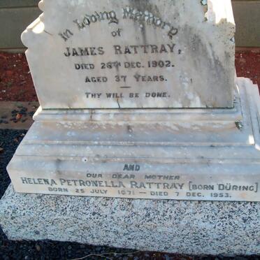 RATTRAY James -1902 &amp; Helena Petronella DURING 1871-1953