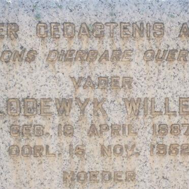 ROUX Lodewyk Willem 1887-1952 &amp; Cornelia Sophia BERGH 1884-1963