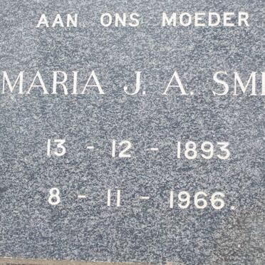 SMIT Maria J.A. 1893-1966
