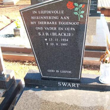 SWART S.J.B. 1934-1997
