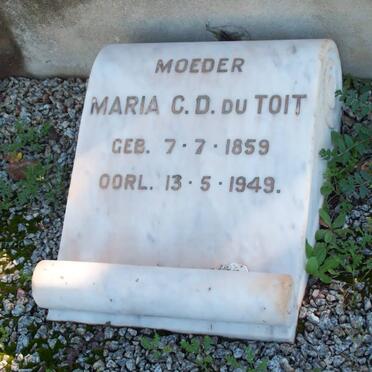 TOIT Maria G.D., du 1859-1949