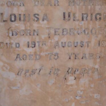ULRICH Louisa nee TEBRUGGE -1915