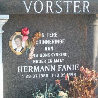 VORSTER Hermann Fanie 1980-1998