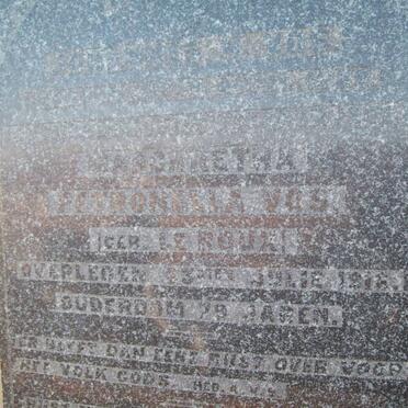 VOS Margaretha Petronella nee LE ROUX -1916