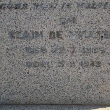 VILLIERS Blain, de 1886-1943 &amp;  Susan 1888-1934