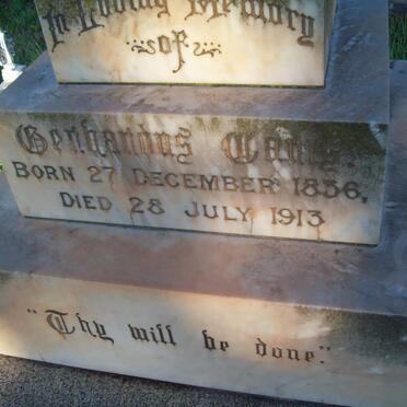 CARIS Gerhardus 1836-1913