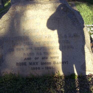 TRUTER Peter John Frederick -1922 &amp; Rose May BARRY 1880-1961