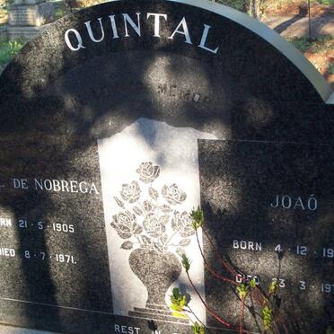 QUINTAL Joao 1905-1974 &amp; ?sabel DE NOBREGA 1905-1971