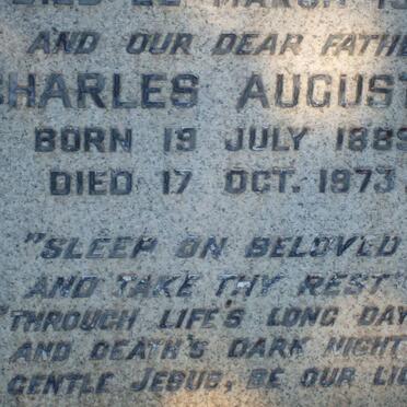 COFFEY Charles Augustus 1889-1973 &amp; Ida Louise GRADWELL 1896-1957