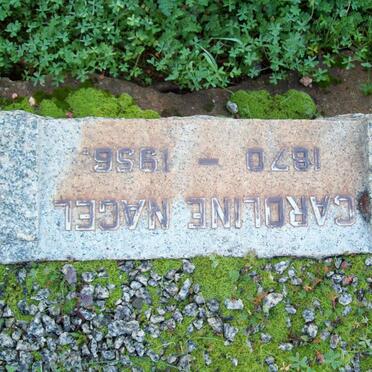 NAGEL Caroline 1870-1956