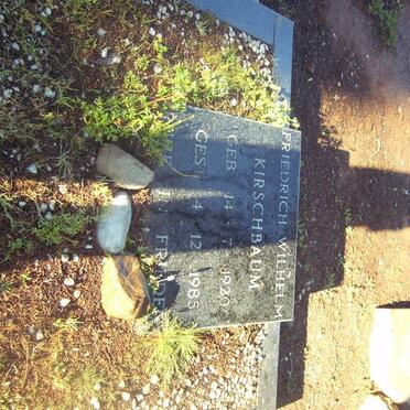 KIRSCHBAUM Friedrich Wilhelm 1920-1985