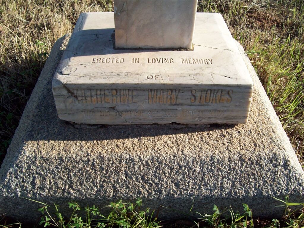 STOKES  Katherine Mary -1886