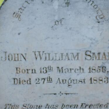 SMART John William 1856-1883