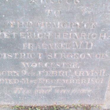 FRAENKEL Dietrich Heinrich 1811-1861