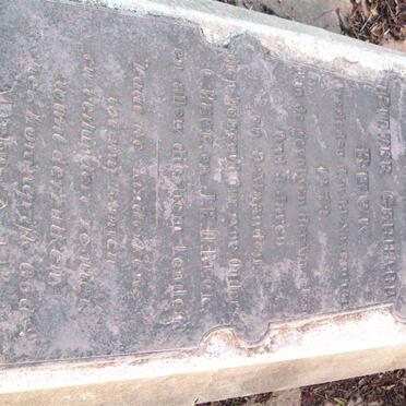 BECK Pieter Gerhard -1872