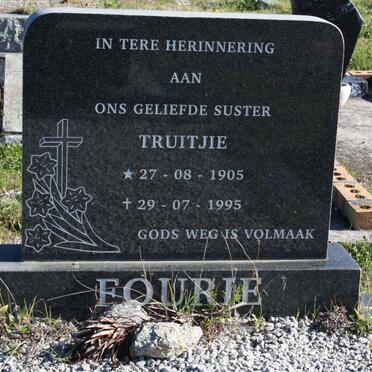 FOURIE Truitjie 1905-1995