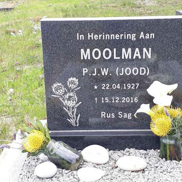 MOOLMAN P.J.W. 1927-2016