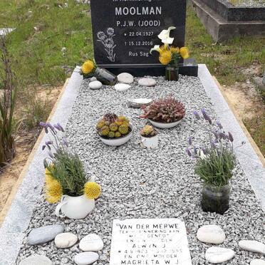MOOLMAN P.J.W. 1927-2016 :: MERWE Alwyn J., van der 1923-1995 &amp; Magriet W.J. 1929-2018