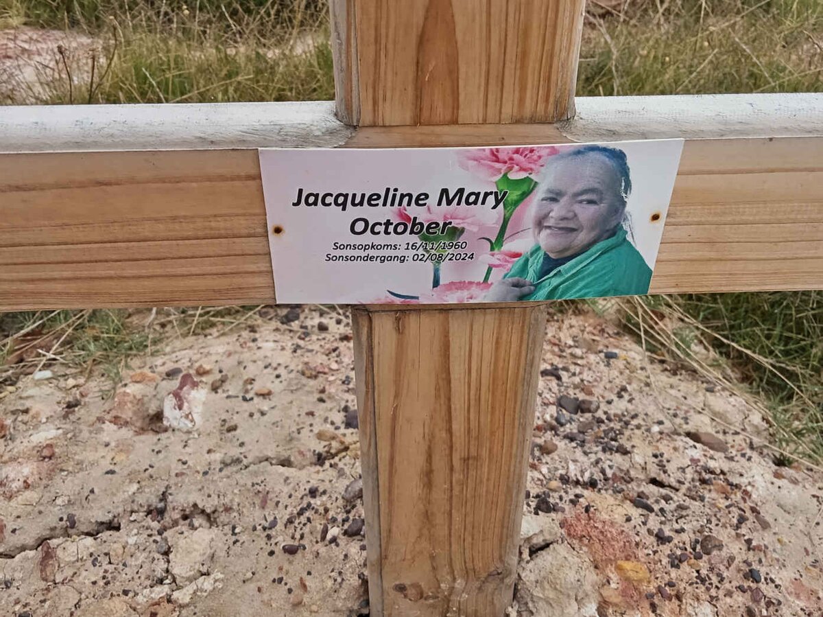 OCTOBER Jacqueline Mary 1960-2024