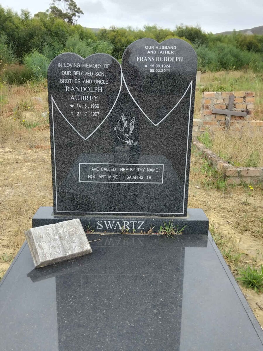 SWARTZ Frans Rudolph 1924-2011 :: SWARTZ Randolph Aubrey 1969-1997 