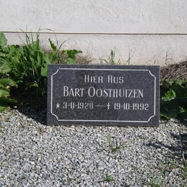 OOSTHUIZEN Bart 1928-1992