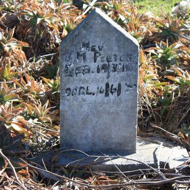 PIETERS Johanna Margaretha J. nee VAN NOORDWYK 1877-1932