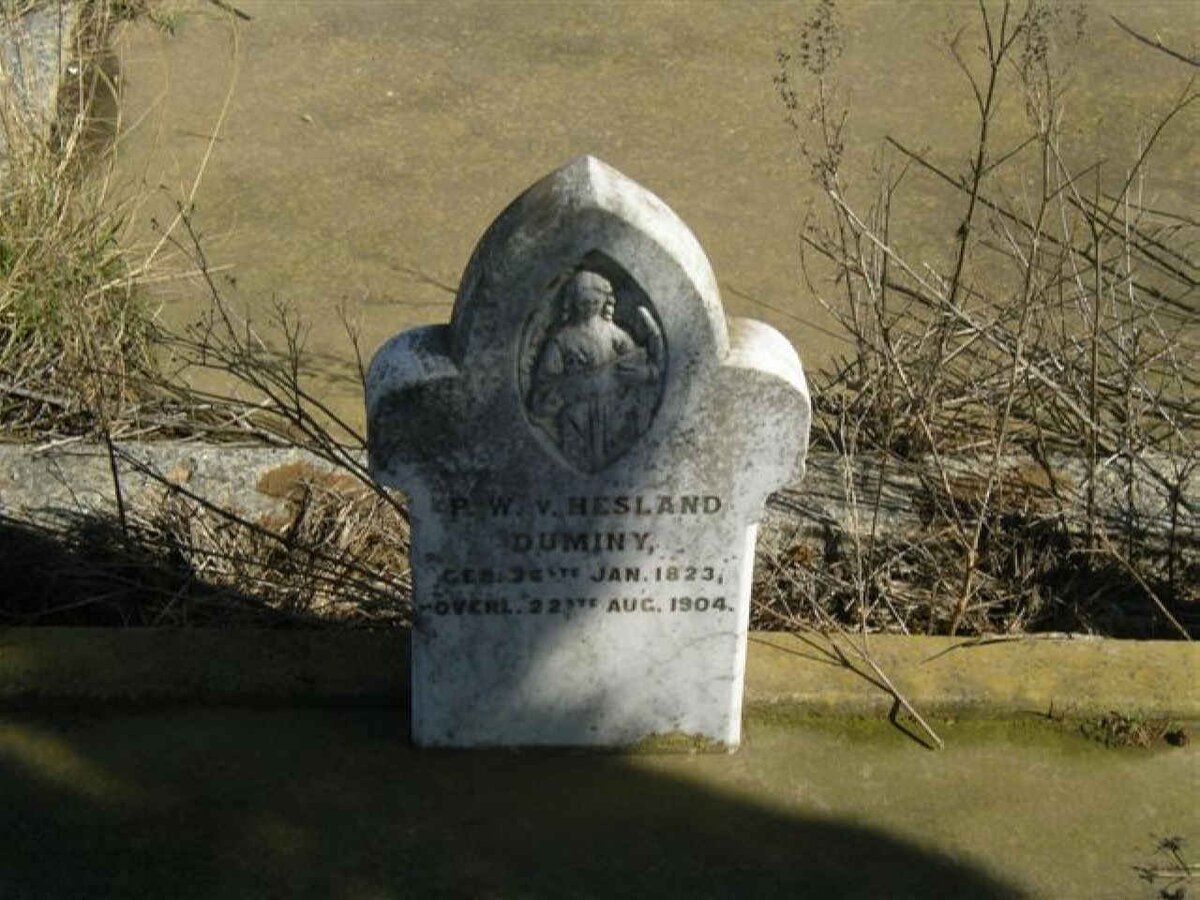 DUMINY P.W. v. Hesland 1823-1904