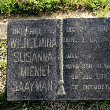 Western Cape, RIVERSDALE district, Palmiet Rivier 294, farm cemetery_2