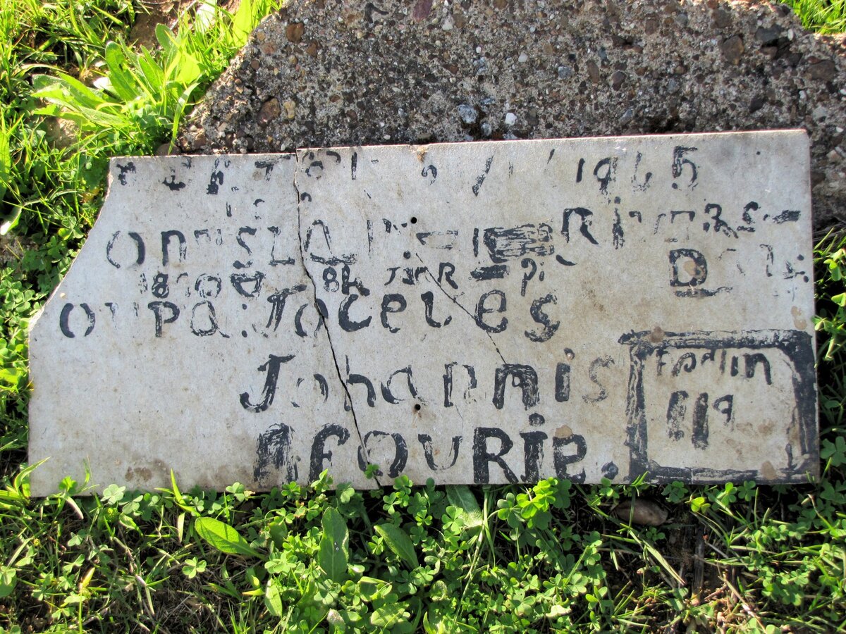 FOURIE Joseves Johannis 1890-1965