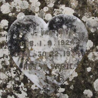 WYK C.J., van 1924-1934