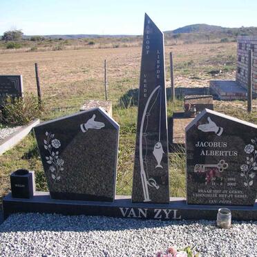 ZYL Jacobus Albertus, van 1981-2002