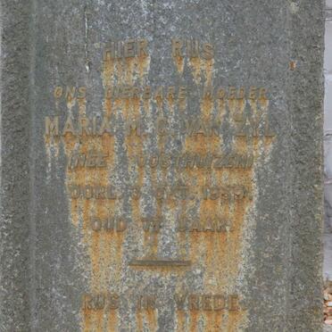 Western Cape, RIVERSDALE district, Albertinia, Gelukshoop 351, Tierfontein, farm cemetery