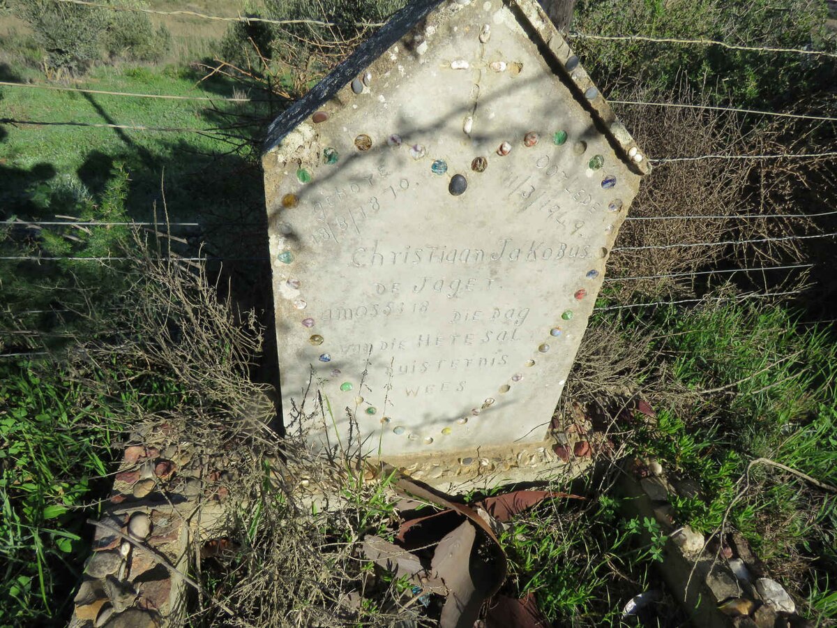 JAGER Christiaan Jakobus, de 1870-1940