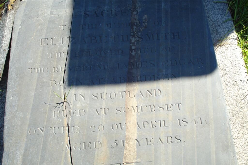 EDGAR Elizabeth nee SMITH -1841