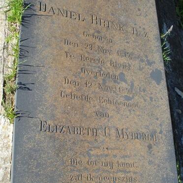 BRINK Daniel 1817-1878