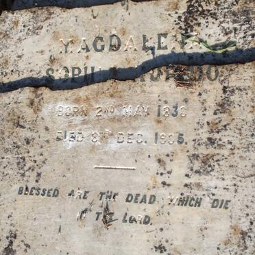 ? Magdalena Sophia 1830-1905