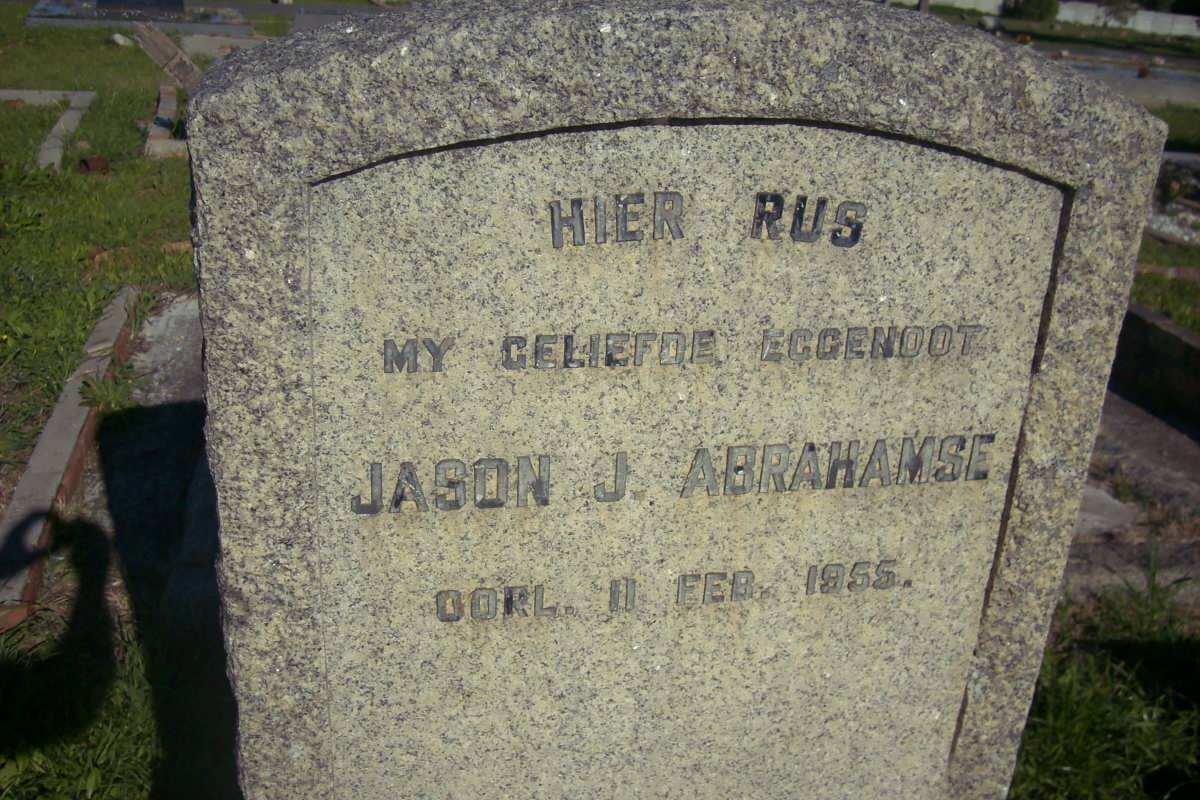 ABRAHAMSE Jason J. -1955