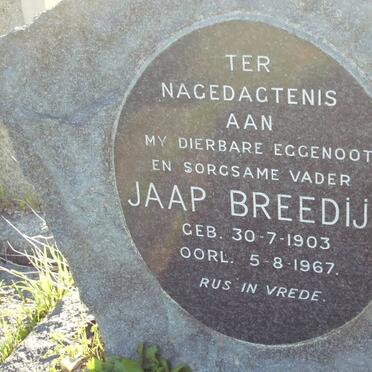 BREEDIJK Jaap 1903-1967