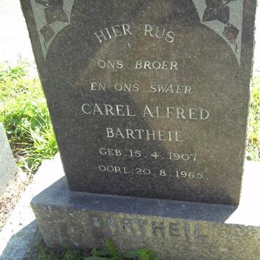 BARTHEIL Carel Alfred 1907-1965