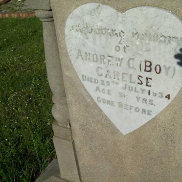 CARELSE Andrew C. -1934