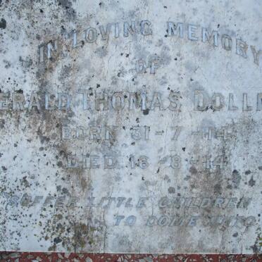 DOLLMAN Gerald Thomas 1914-1914