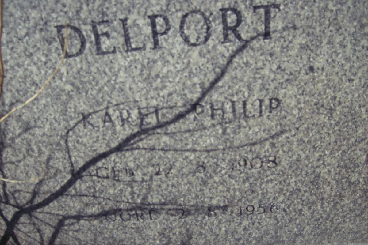 DELPORT Karel Philip 1908-1956