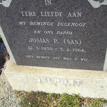 DELPORT Josias P. 1930-1964